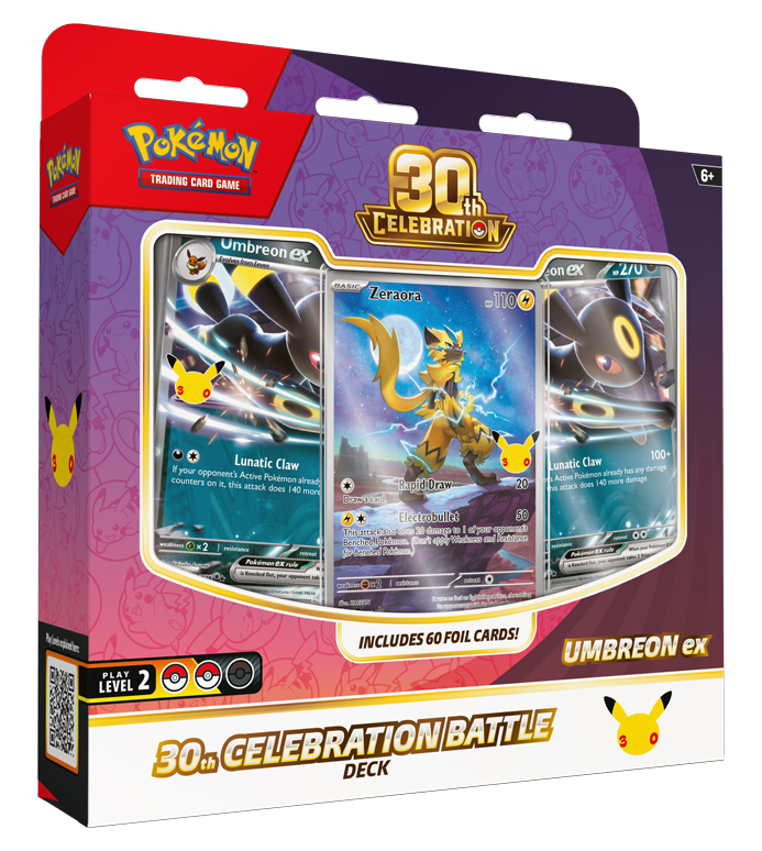 Pokémon | 30th Celebration Wave 3 Battle Decks