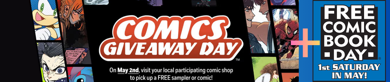Comics Giveaway Day joins forces with Free Comic Book Day at The POP! Shop