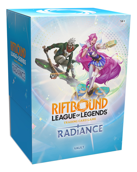 Riftbound TCG Radiance Vault Bundle box.