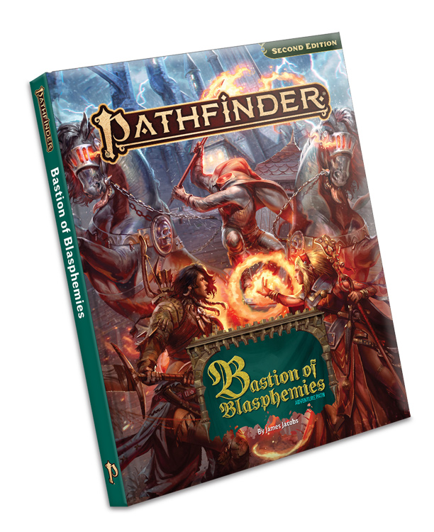 "Bastion of Blasphemies" adventure for Pathfinder 2E.